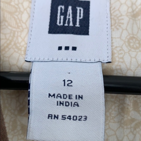 3 for $30.00 GAP brown one button jacket size 12 - Picture 6 of 7